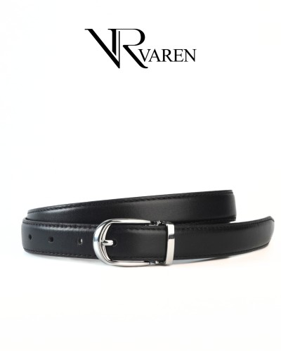 Thắt Lưng Bản Nhỏ Da Bò Nappa VAREN Haza Belt