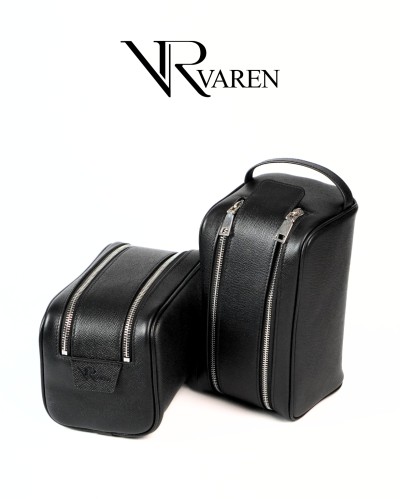 Túi Cầm Tay Size Lớn Da Bò Epsom Đựng Đồ Cá Nhân Dopp Kit V2 Cao Cấp - Sang Trọng & Bền Bỉ TCT10